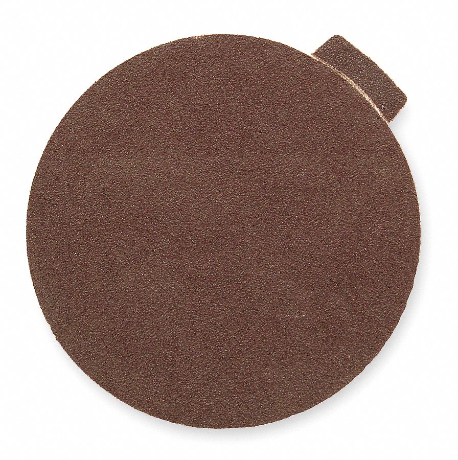 PSA Sanding Disc, AlO, Cloth, 12in, 60 Grit