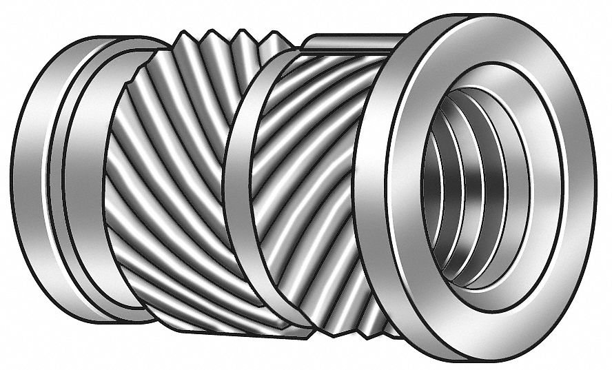 Ultrasonic Insert, 1/4-28, Straight, PK 50