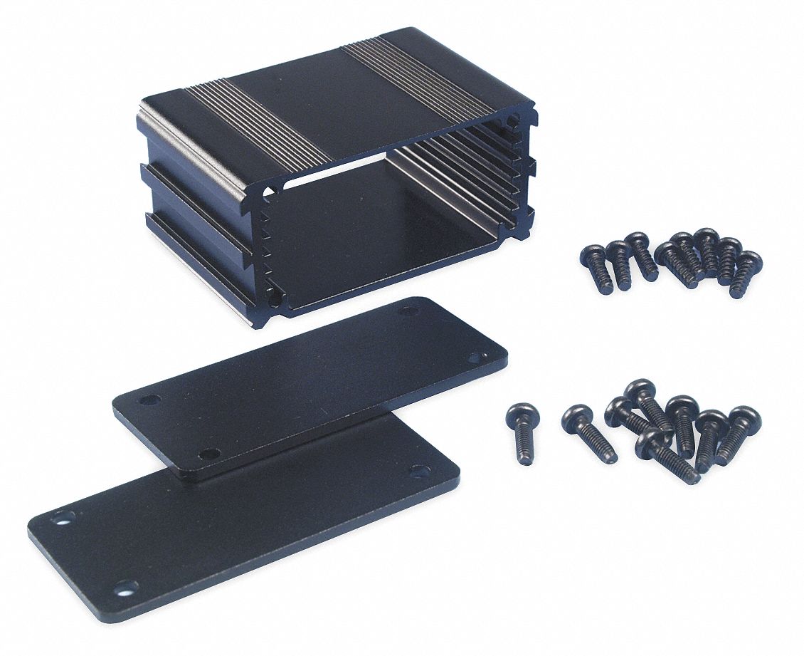 Enclosure, Alum, 1.18 x 2.5 x 1.57 In