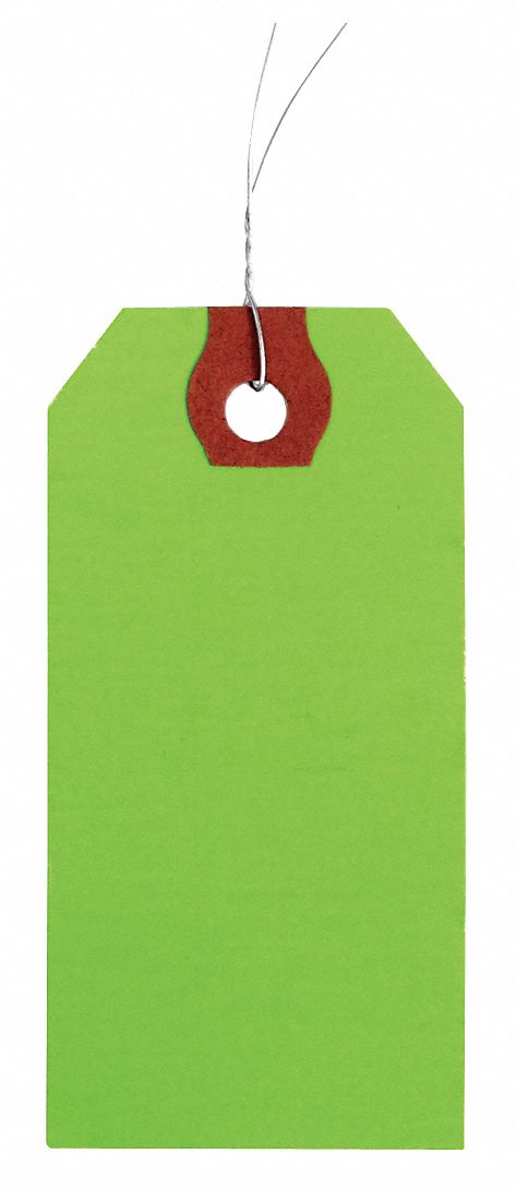 Wire Tag, Paper, Blank, PK1000