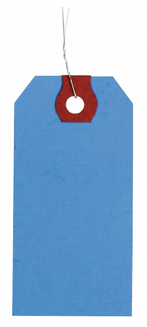 Wire Tag, Paper, Blank, PK1000