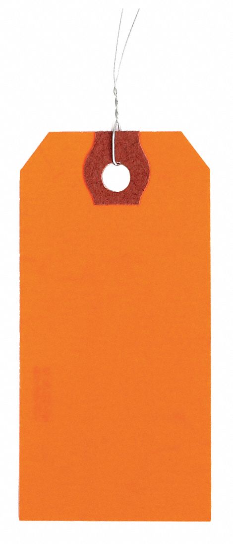 Wire Tag, Paper, Blank, PK1000