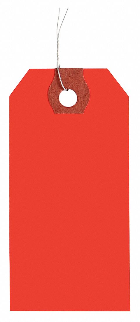 Wire Tag, Paper, Blank, PK1000