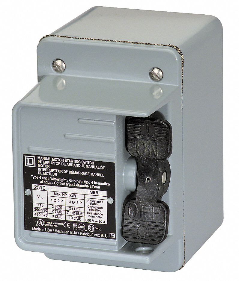 Switch, Manual, 3 Pole