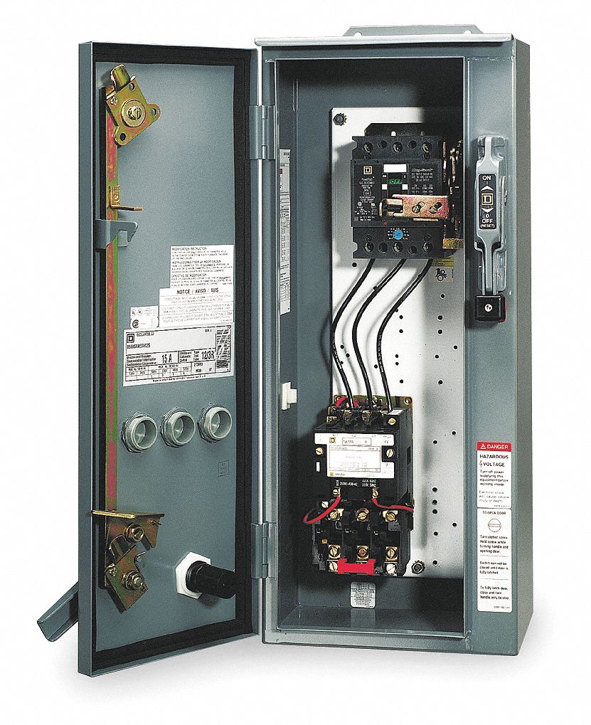 Combination Starter, Size 2, 120VAC, Coil