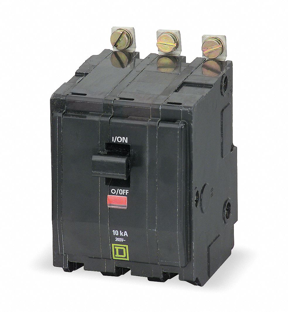 Circuit Breaker, Bolt-On, 3 Pole, 70A