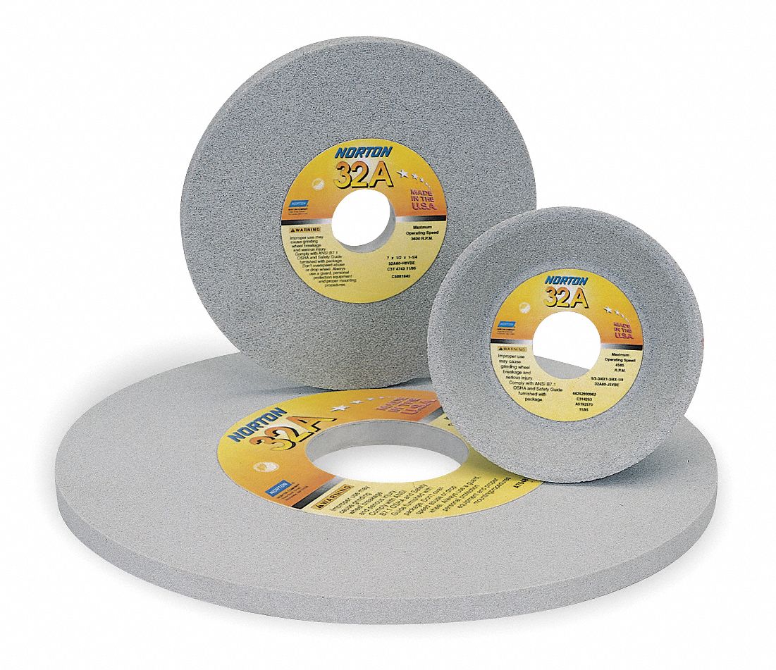 Grinding Wheel, T1, 8x1x1-1/4, AO, 46G, PK5