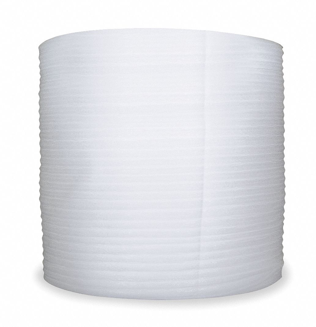 Foam Roll, White, 24 In. W, 900 ft. L