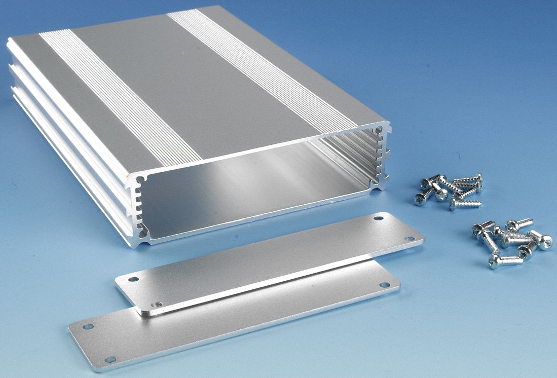 Enclosure, Alum, 1.18 x 4.27 x 6.3 In
