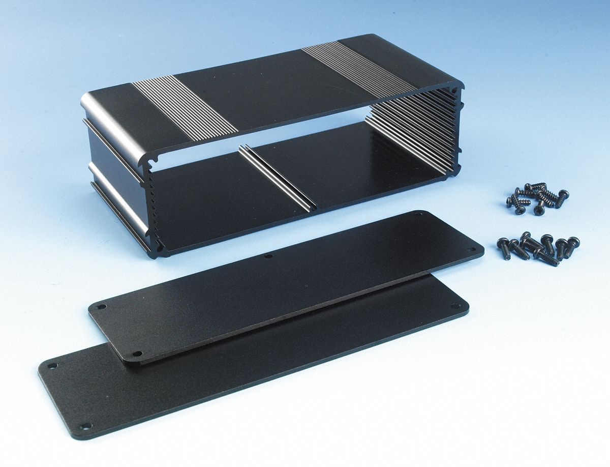 Enclosure, Alum, 2.11 x 6.68 x 3.15 In