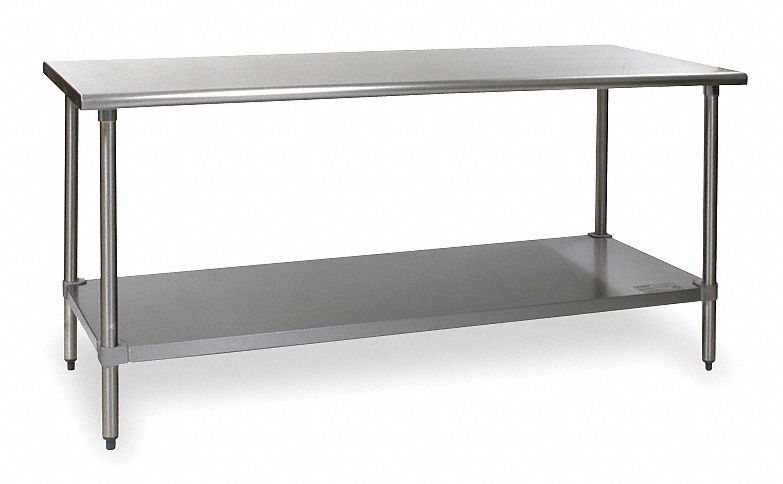 Worktable, 72 W x 30 D x 1 1/2 H In