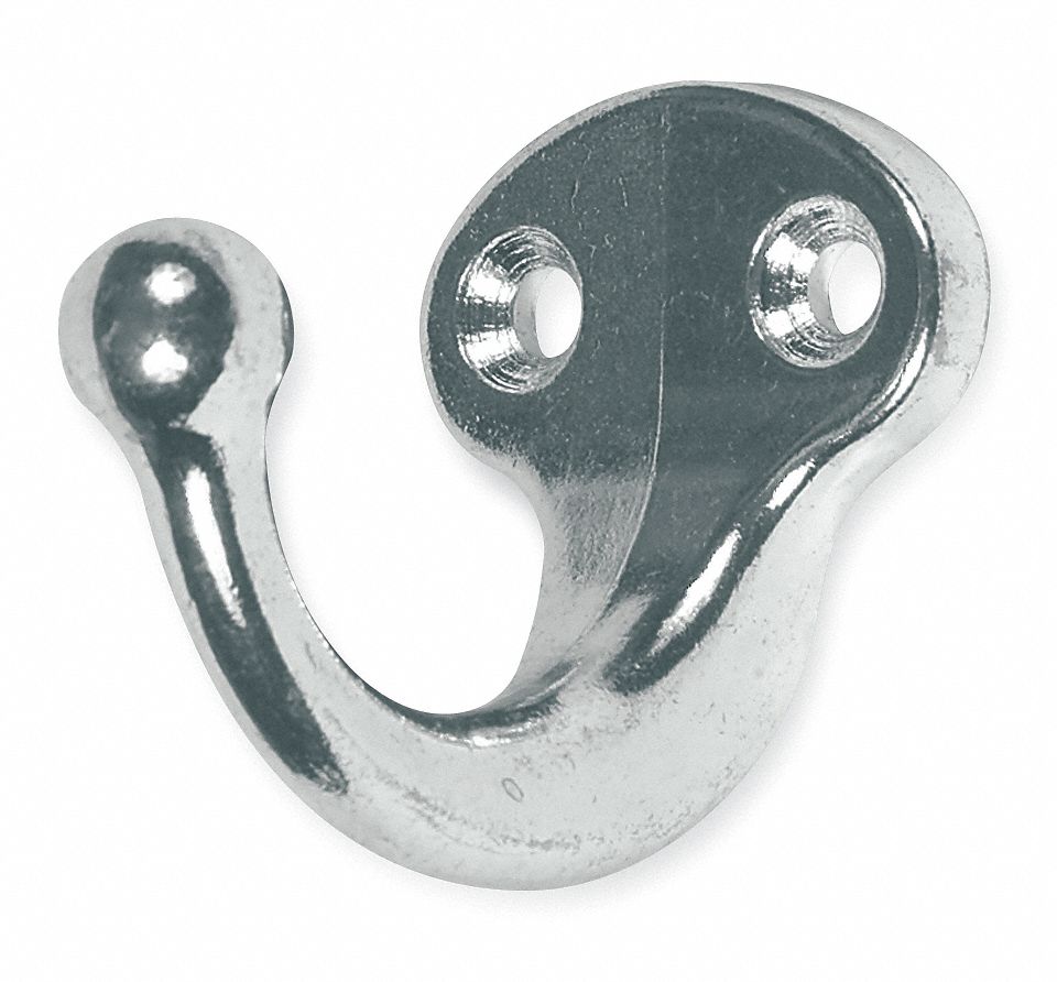 Coat and Garment Hook, Aluminum