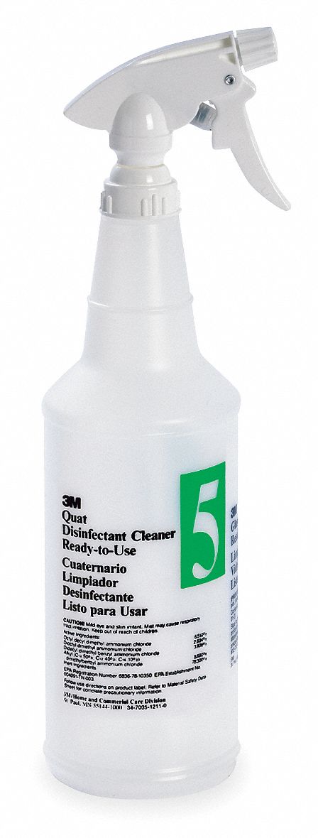 Prprntd Trgr Spry Btl, 5L, OffWht/Clr, PK12