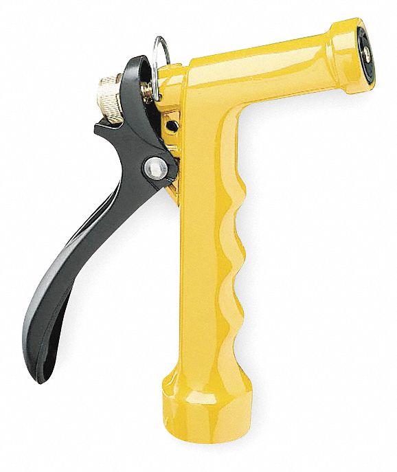 Water Nozzle, Yellow/Black, 5 In L