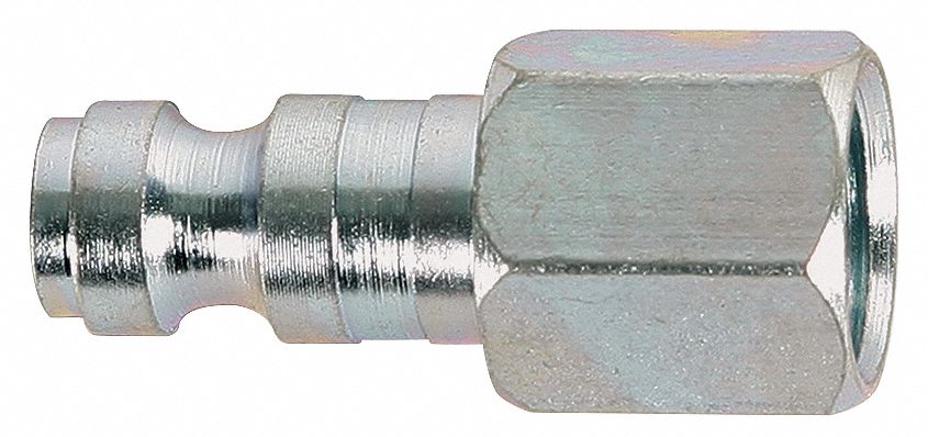 Coupler Plug, 1/4 FNPT, 1/4 Body, 300 PSI