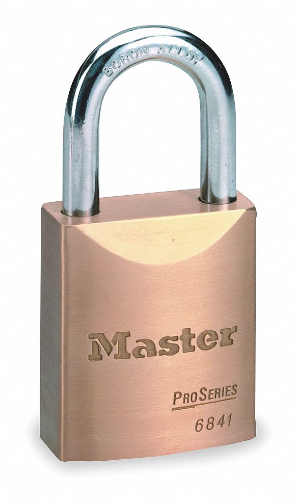 Padlock, Interchangable Core, Brass