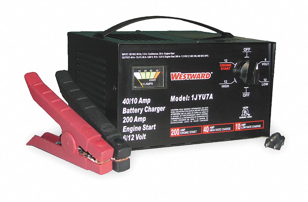 Battery Charger, 6/12V (M), 150 A Start