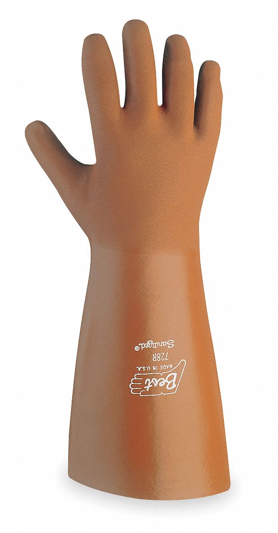 Chemical Resistant Glove, PVC, 18