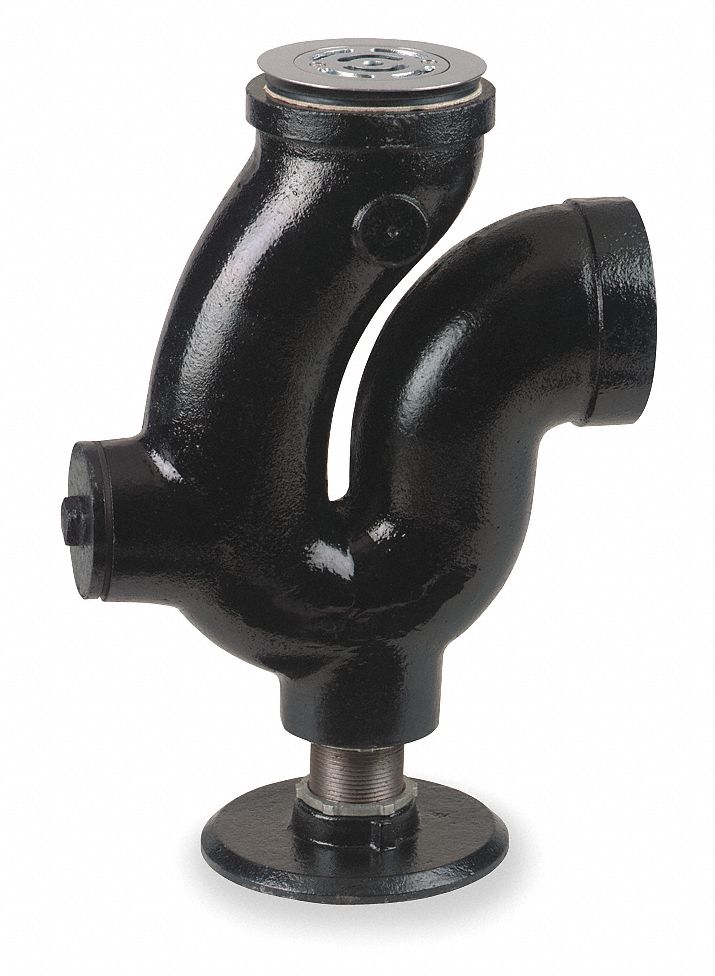 Cast Iron Trap, 2 In, For Use With 1KBB9