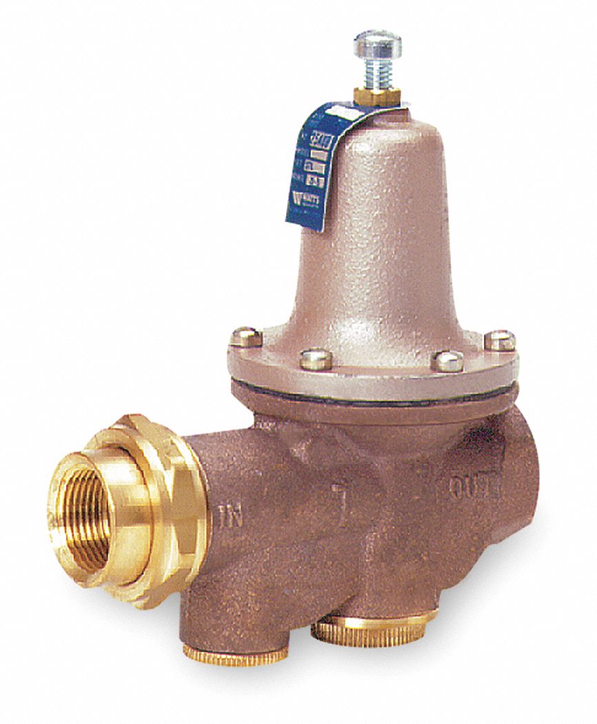 Water Pressure Reducing Valve, 3/4 In