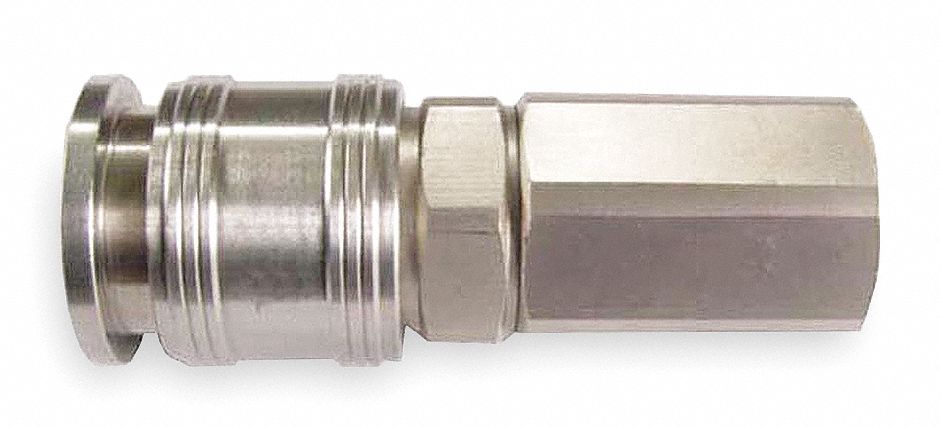 Quick Coupler, 1/2 FNPT, 3/8 Body, 400 PSI