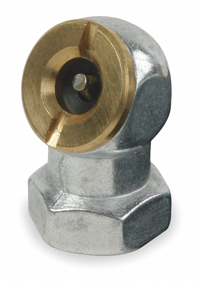 Air Gun Air Chuck, 1/4 FNPT, Brass/Zinc
