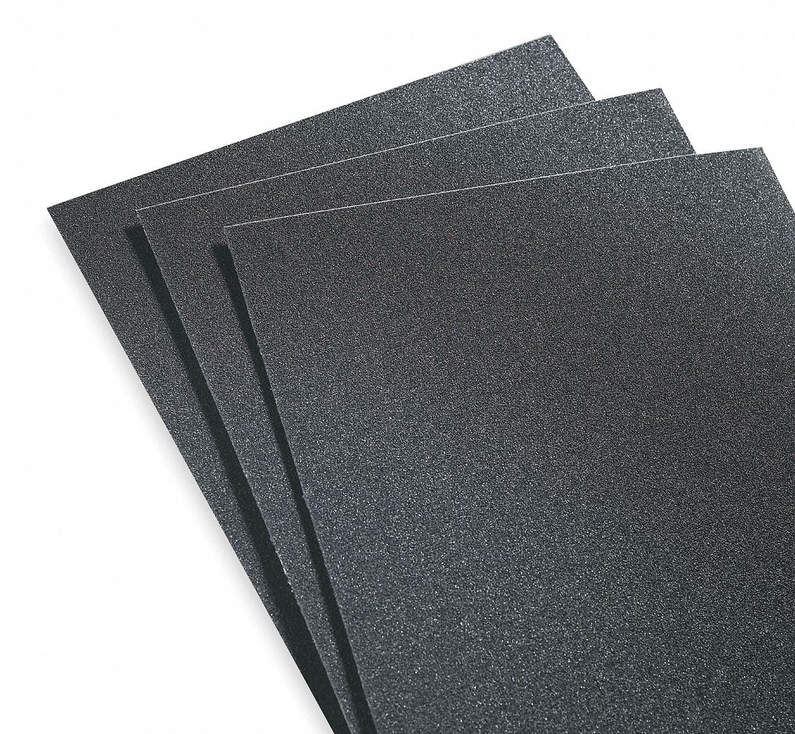 Emery Cloth, 11x9 In, XCrs, Emery, PK25
