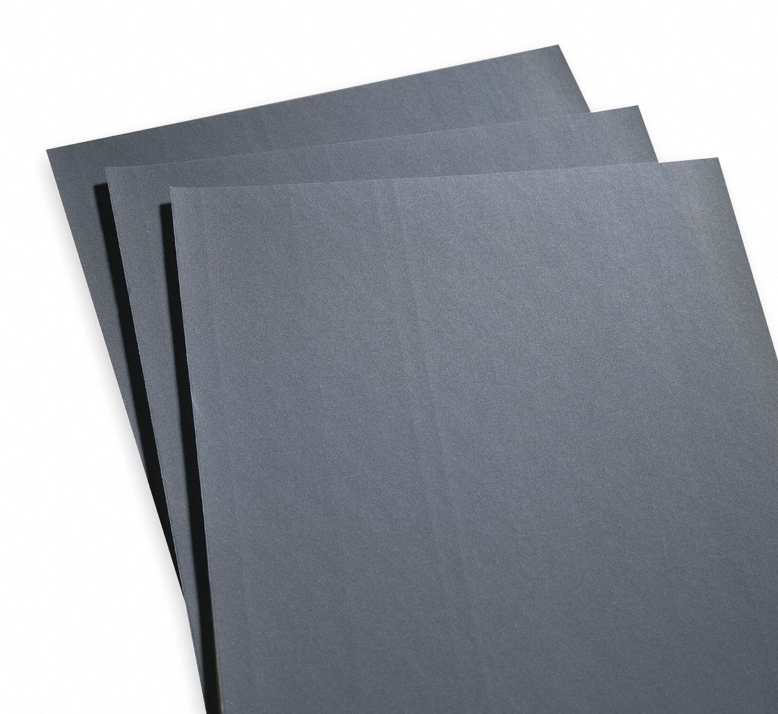 Sanding Sheet, 11x9 In, 1200 G, SC, PK50