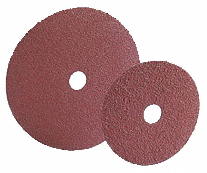 Arbor Sanding Disc, 4-1/2in, 36Grit, PK25