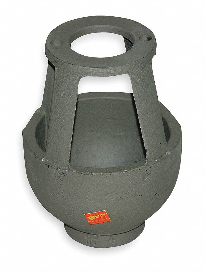 Air Gap, 3/4 To 1 In, Cast Iron, 140 PSI