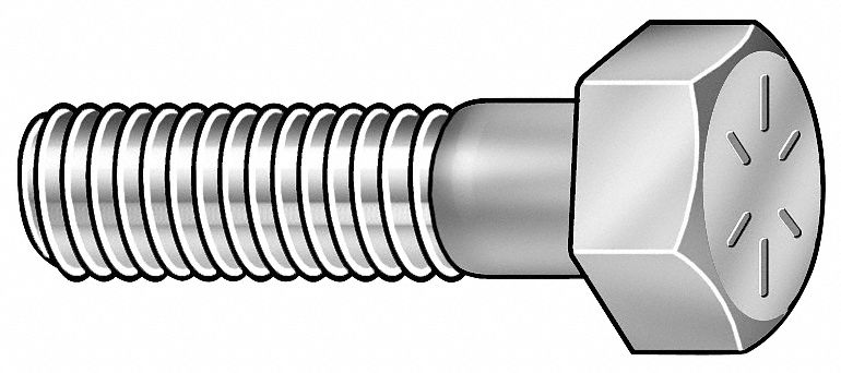 Hex Cap Screw, 1/4-20 x 1 1/4, PK 10