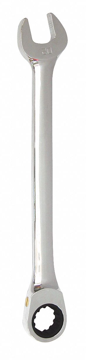 Ratcheting Combo Wrench, 10mm, Spline