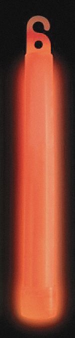 Lightstick, Red, 12 hr., 6 In. L, PK 10