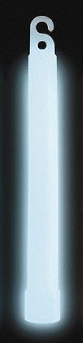 Lightstick, White, 8 hr., 6 In. L, PK 10