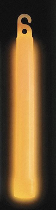 Lightstick, Orange, 12 hr., 6 In. L, PK 10