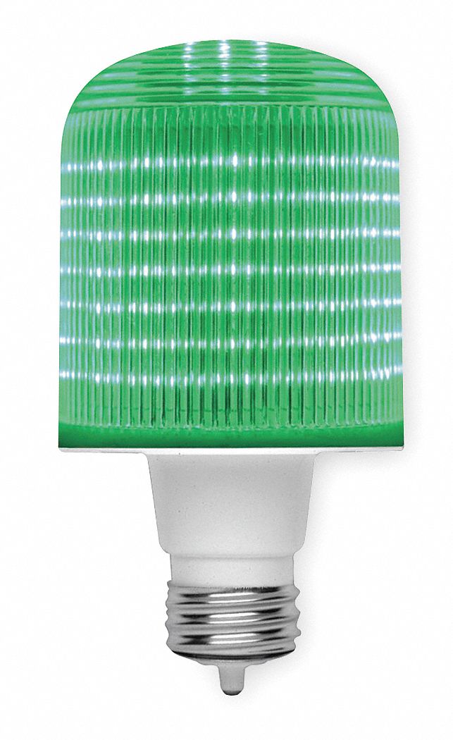 LED Light Bulb, T20, 2700K, Green