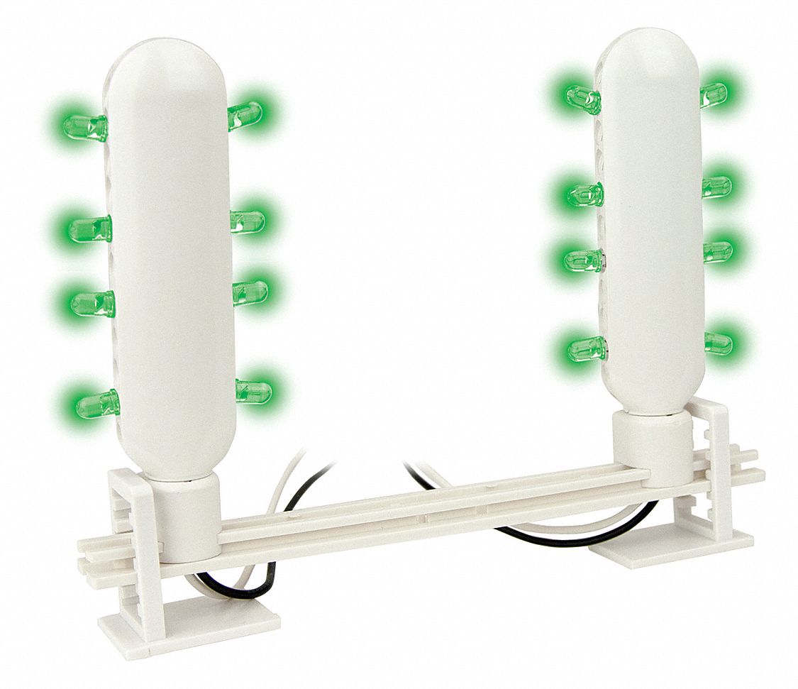 Hardwire LED Retrofit Kit, Green, PK 2