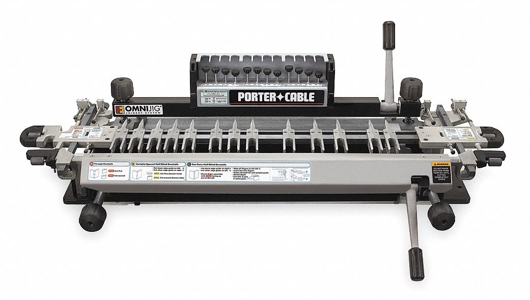 Dovetail Machine Kit, Cap 24 In, 66 lbs