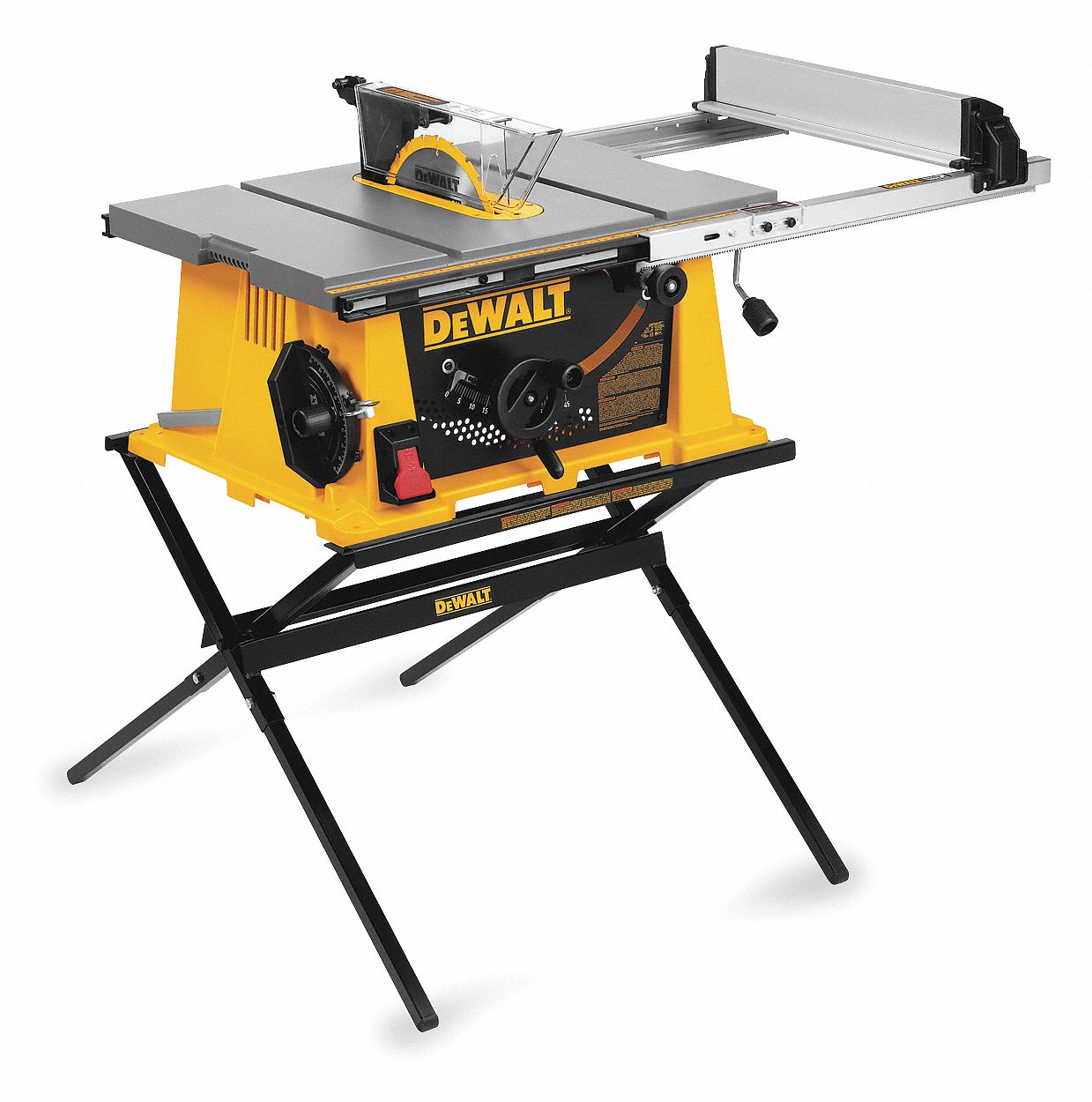 Portable Table Saw, 10 In Bld, 5/8 In Arbr
