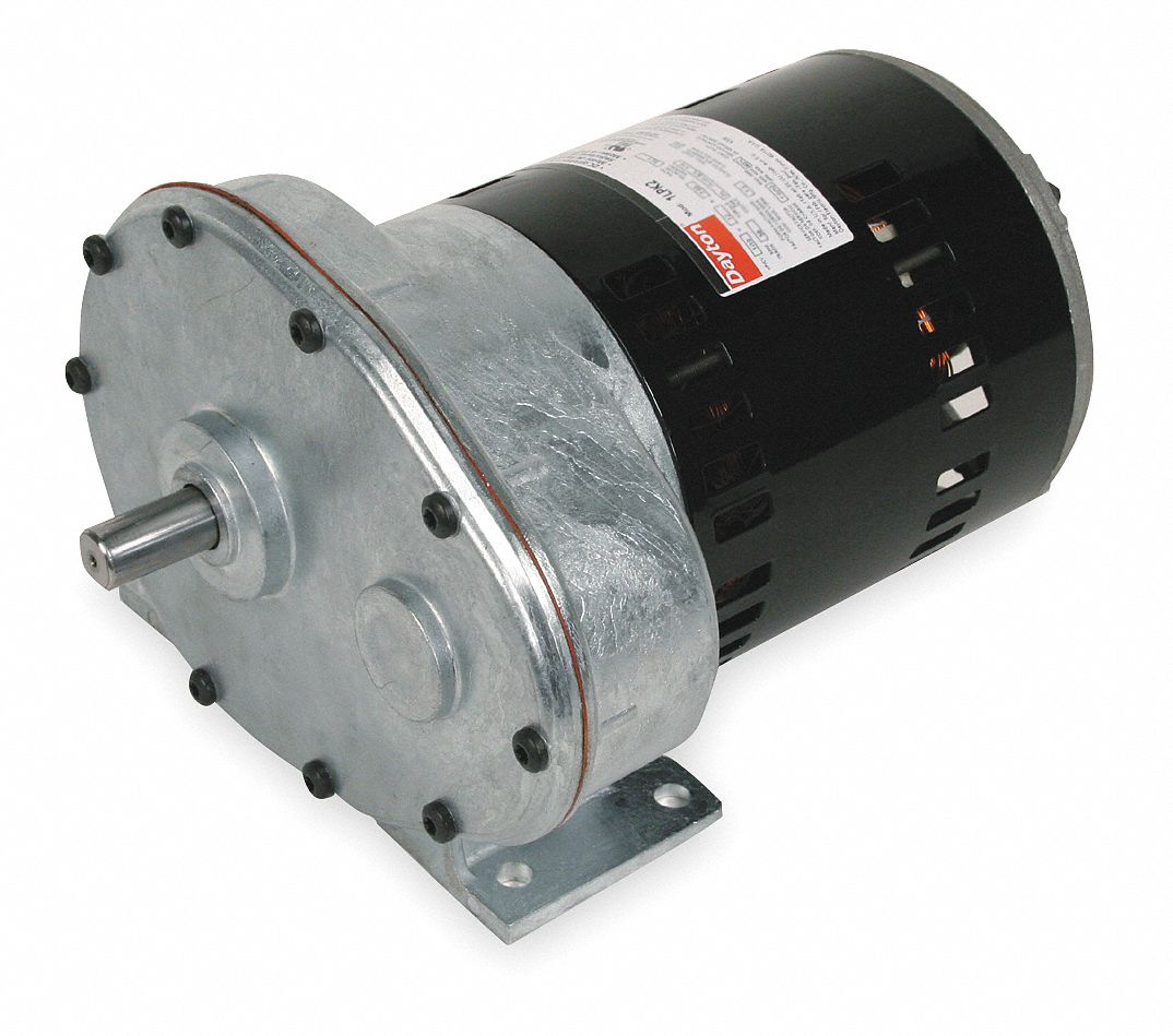 Gearmotor, 62 RPM, 400 Torque, 115V, ODP