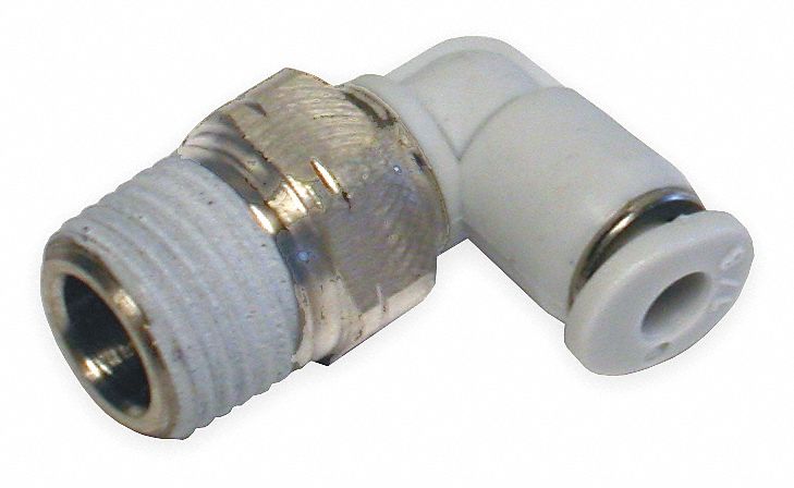 Swivel Elbow 90 Degree, Push In, PK 10