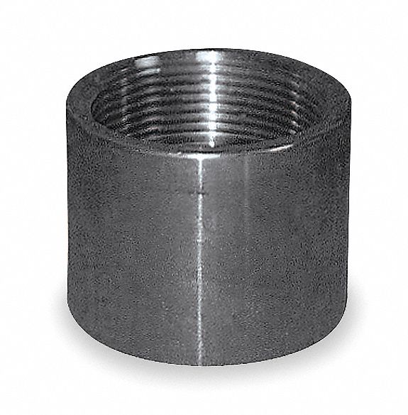 Coupling, 1/4 In, 304 Stainless Steel