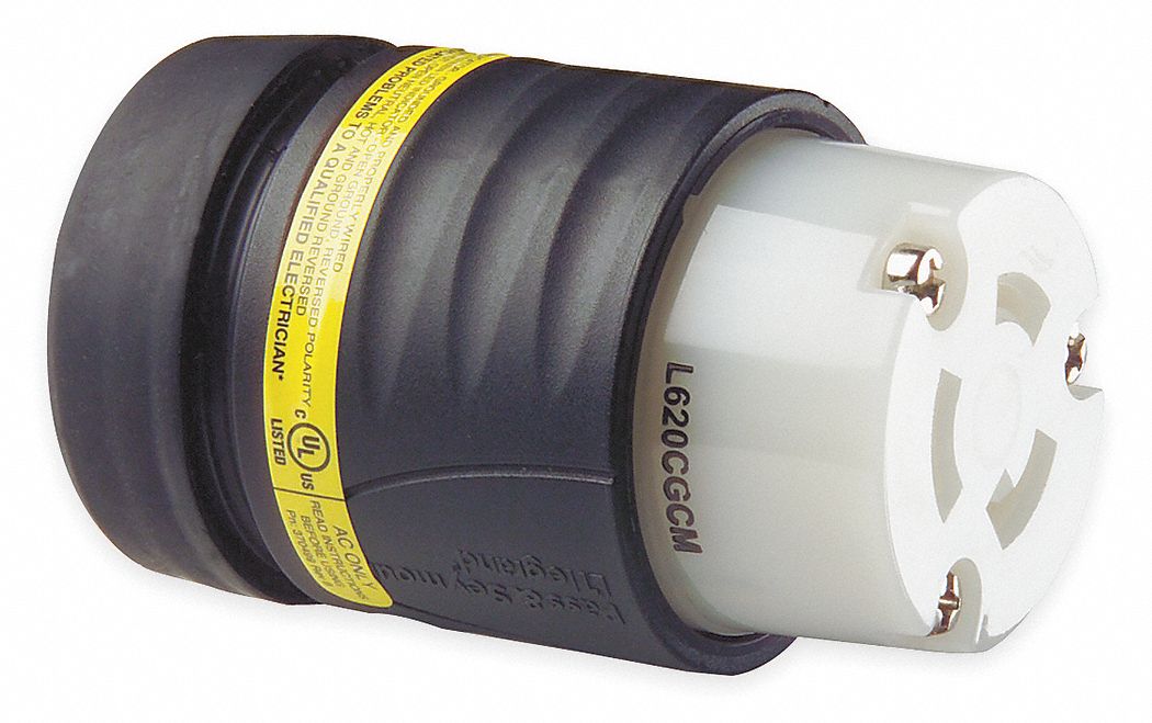 Connector, Turnlock, L6-20R