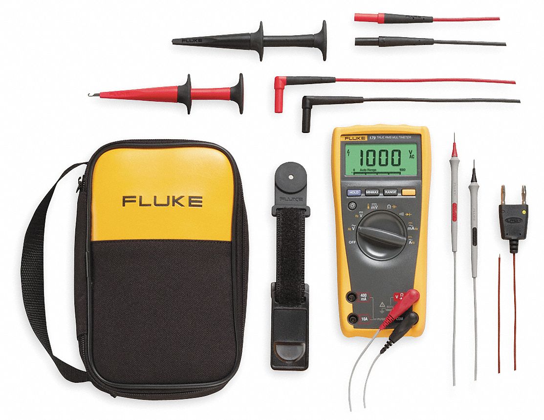 Industrial Digital Multimeter, 10A, 1000V