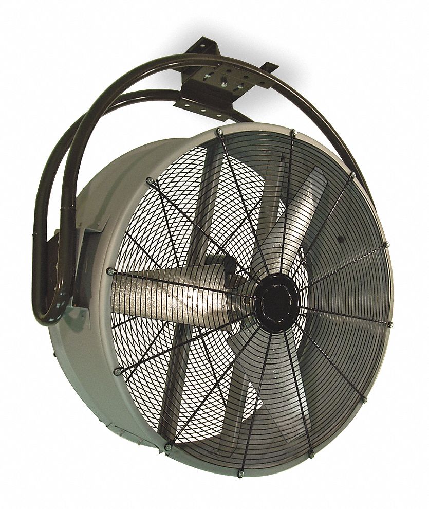 Air Circulator, 48 In, 19, 100 cfm, 115V