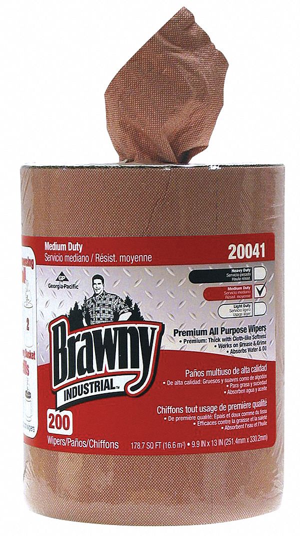 Disposable Wipes, 10 In x 13 In, PK 2