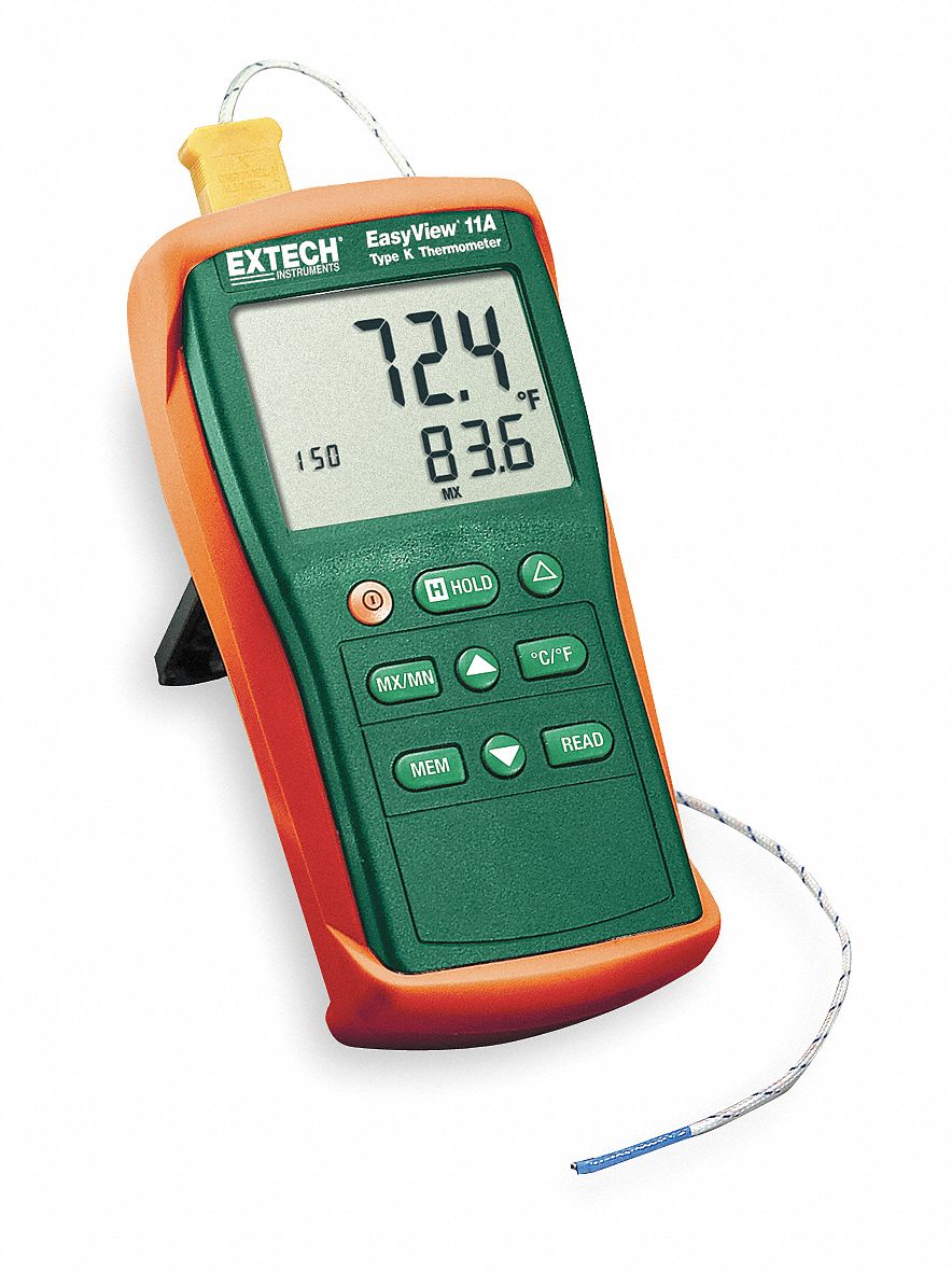 Thermocouple Thermometer, 1 Input, Type K