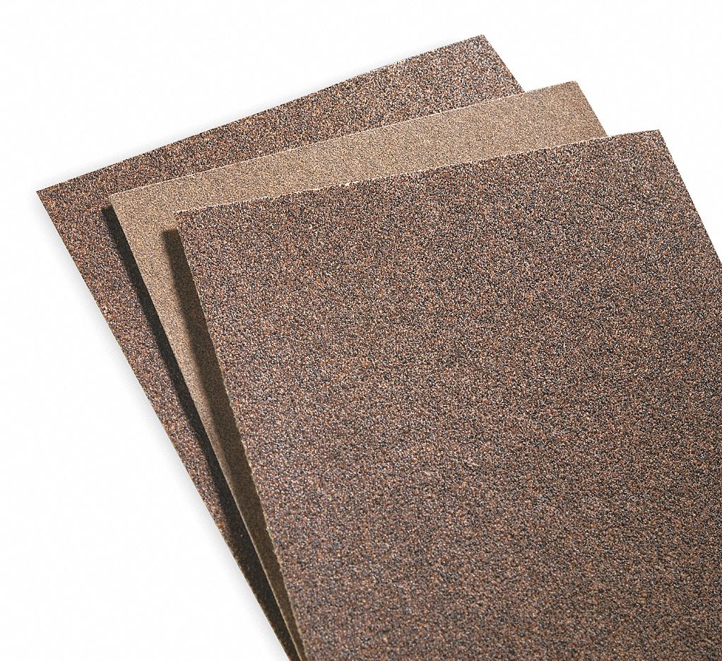 Sanding Sheet, 11x9 In, 220 G, AlO, PK100