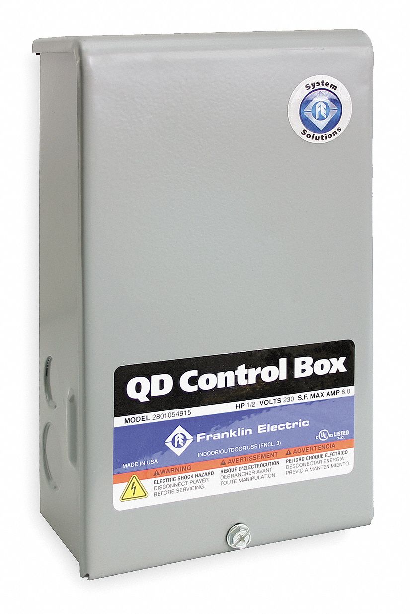 Control Box, 1/2HP, 115V, 1Phase