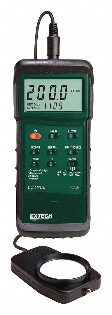 Heavy Duty Light Meter